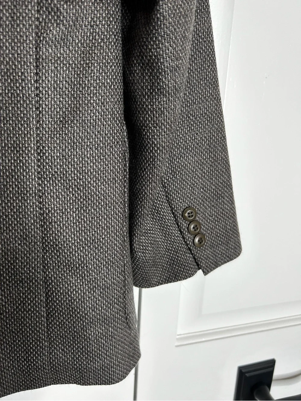 Bachrach Men's Gray Textured Sport Coat